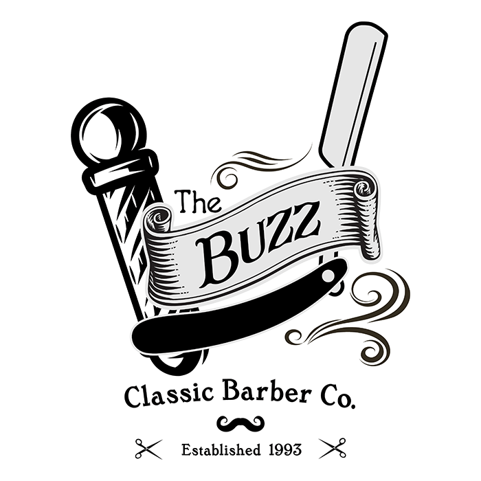 Buzz Classic Barber logo by Thirty One Street